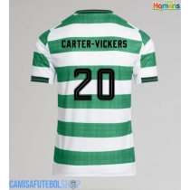 Camisa de time de futebol Celtic Cameron Carter-Vickers #20 Replicas 1º Equipamento 2025-26 Manga Curta